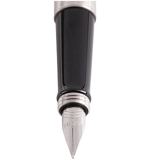 Ручка перьевая Parker "Jotter Stainless Steel GT" 1,0мм, подарочная упаковка